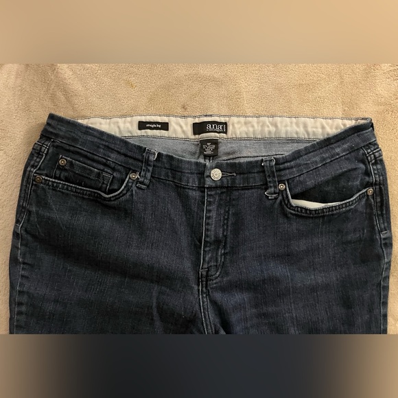 a.n.a petite straight leg jeans - Picture 3 of 8